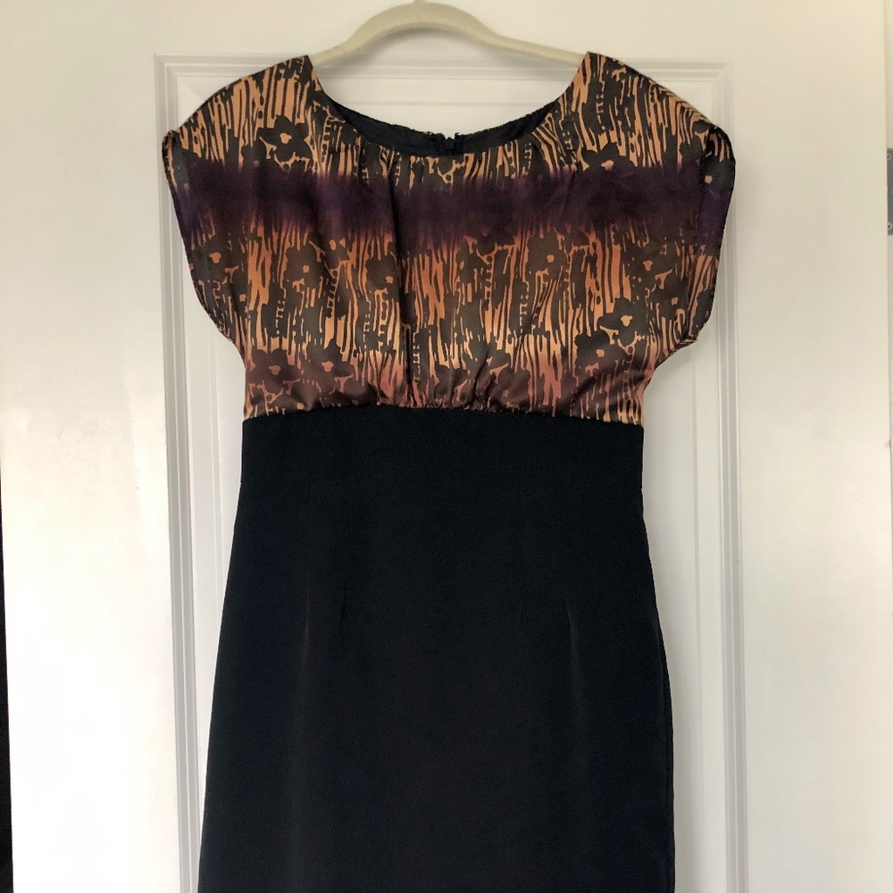 The Limited black flow top dress